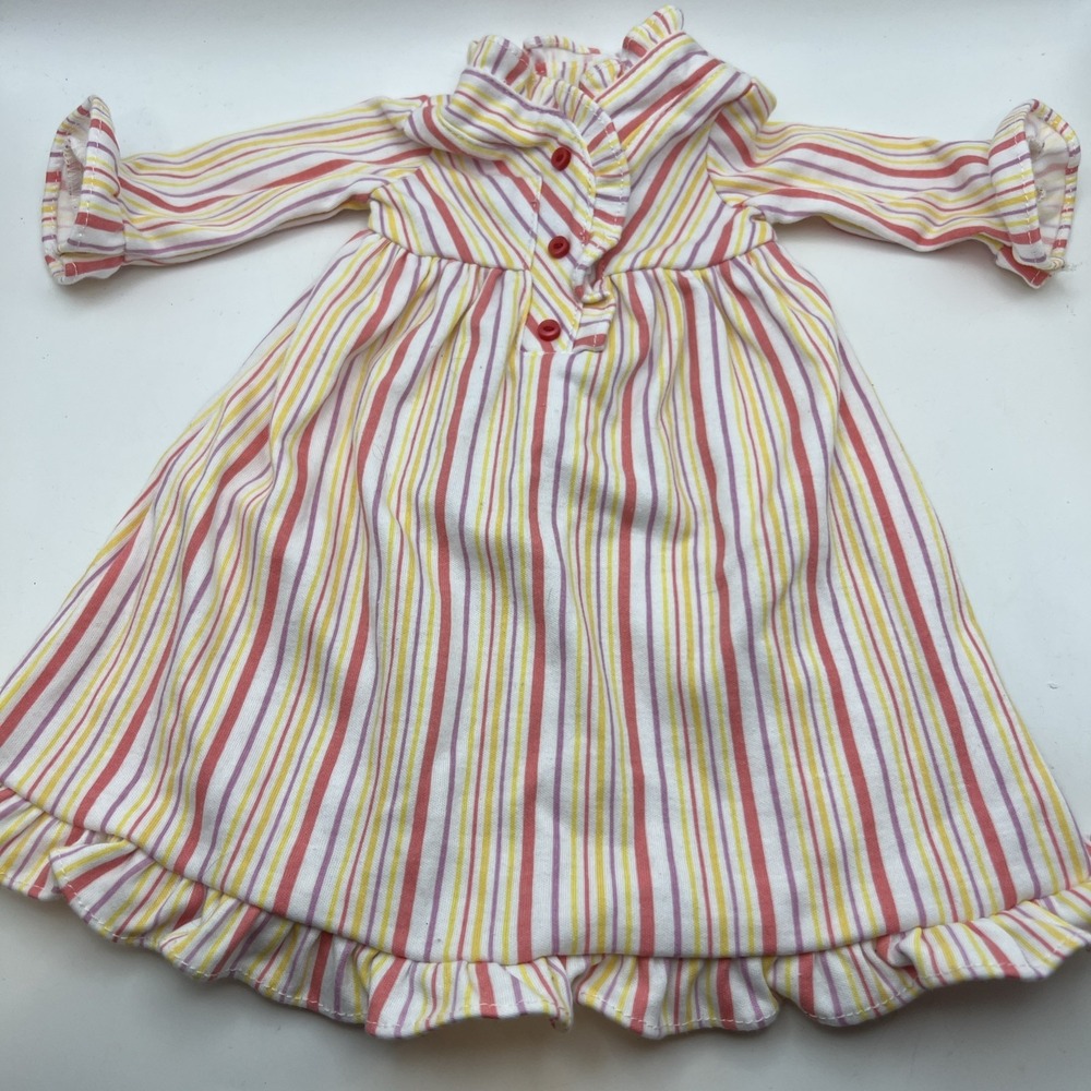 American Girl Doll Kit Kittredge Retired Striped Nightie Nightgown PJ